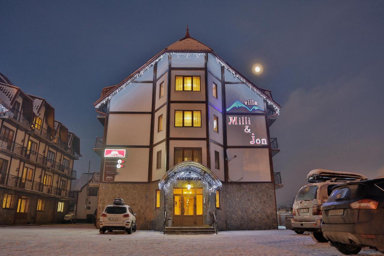 Milli & Jon Otel Bukovel Dış mekan fotoğraf